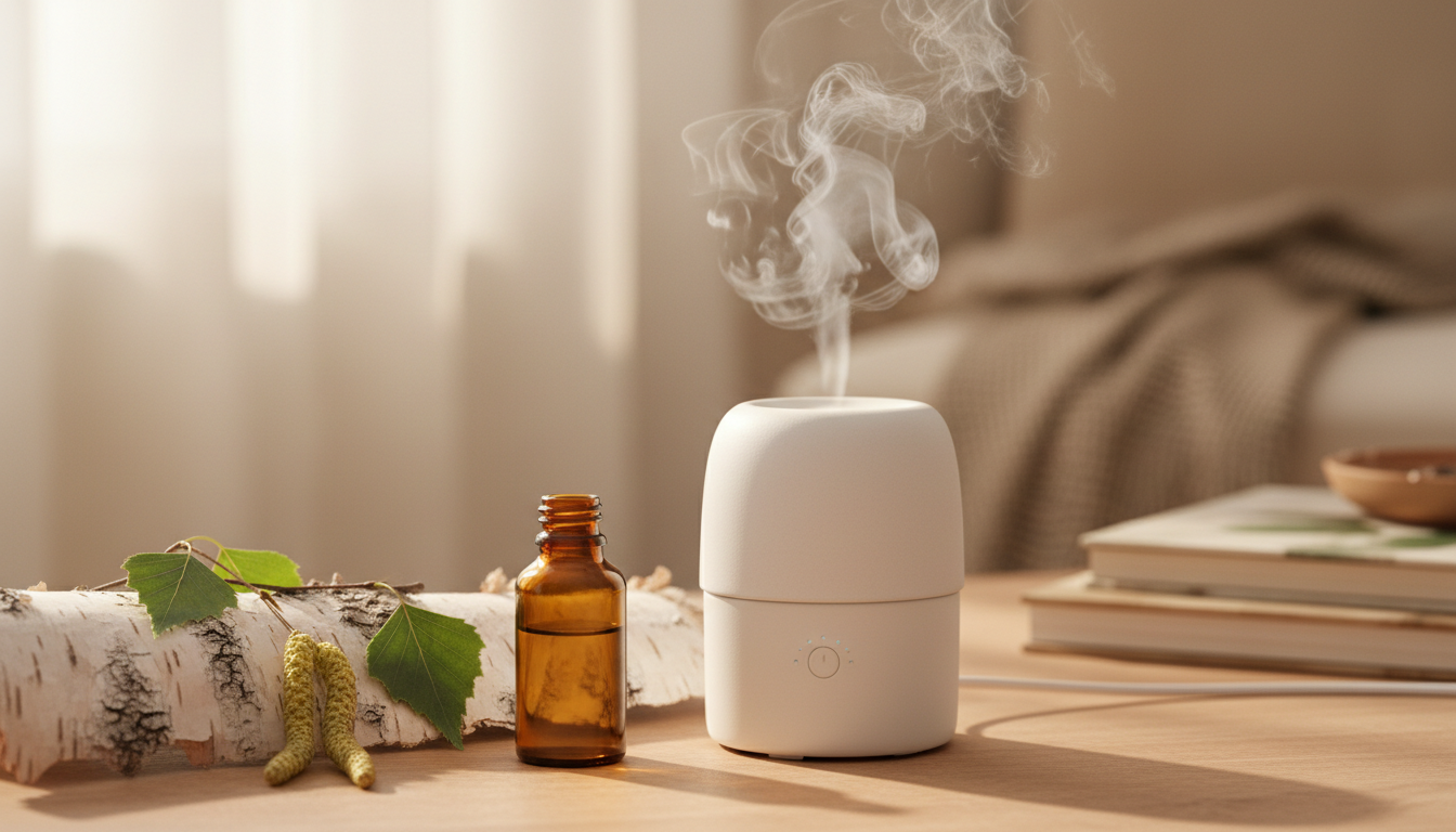 How to Diffuse Birch Essential Oil: Room Size Ratios That Work