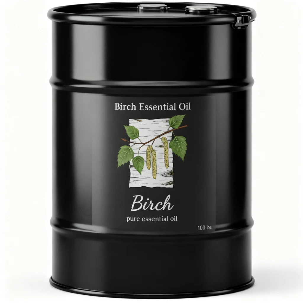 Birch Essential Oil 100 lbs