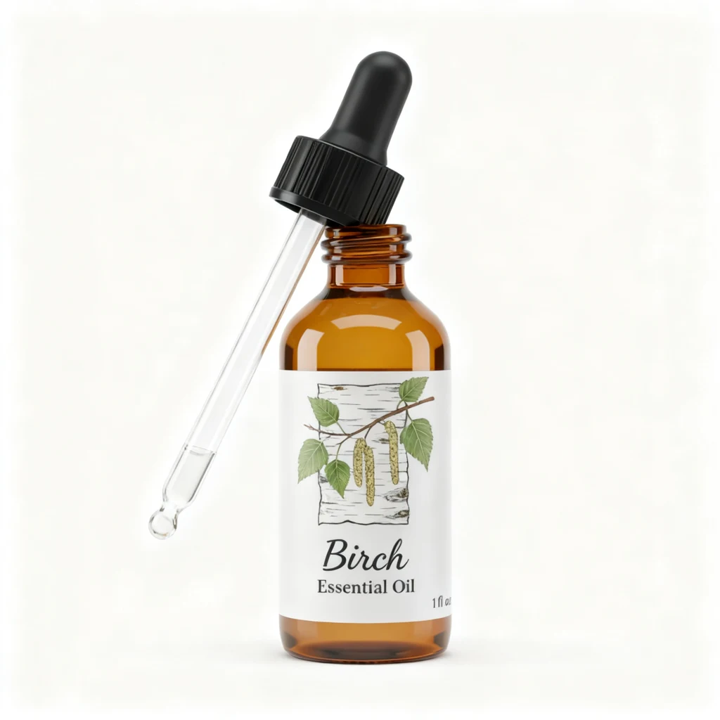 Birch Essential Oil bottle